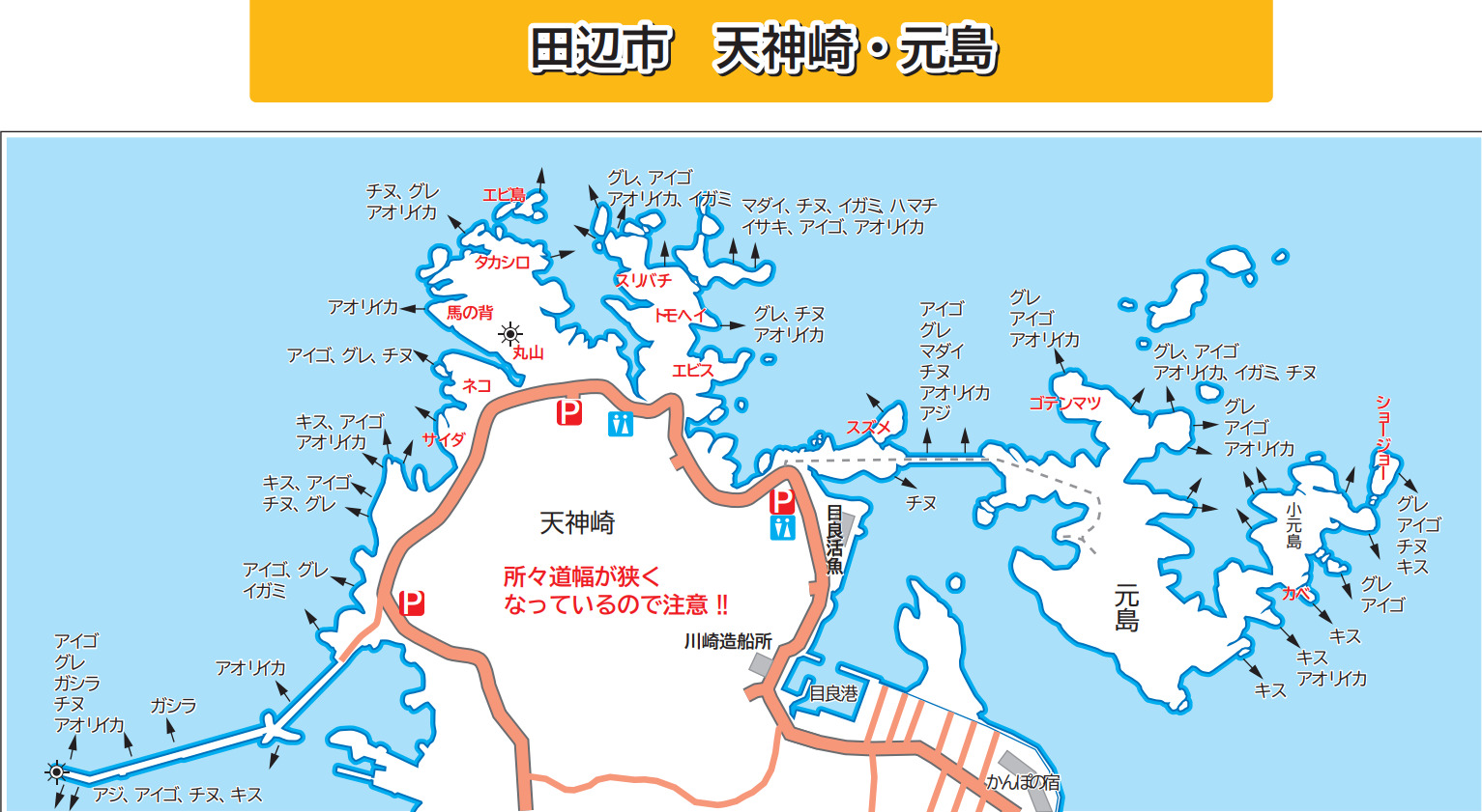 和歌山田辺市天神崎はアオリイカ釣り場に最適。
