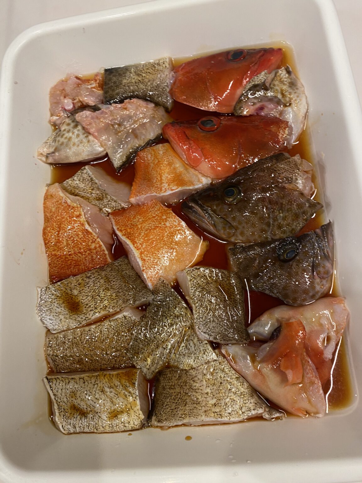 根魚　ハタ　焼霜　炙り　刺身　塩焼き　煮付け　和歌山釣り　料理　