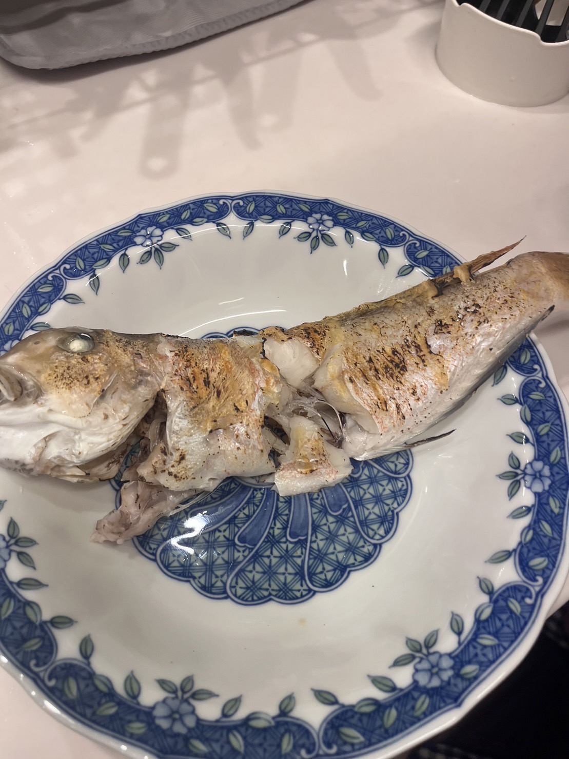 シロアマダイ塩焼き　高級魚　船釣り　美味しい　和歌山釣り　料理