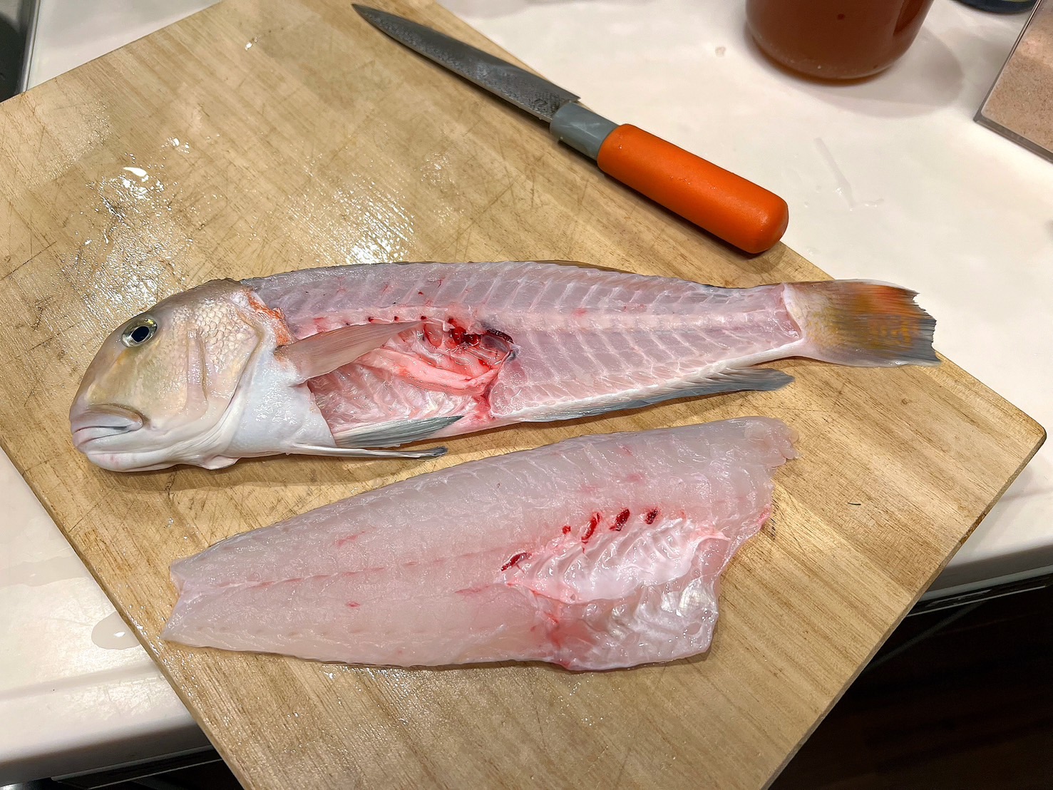 シロアマダイ　刺身