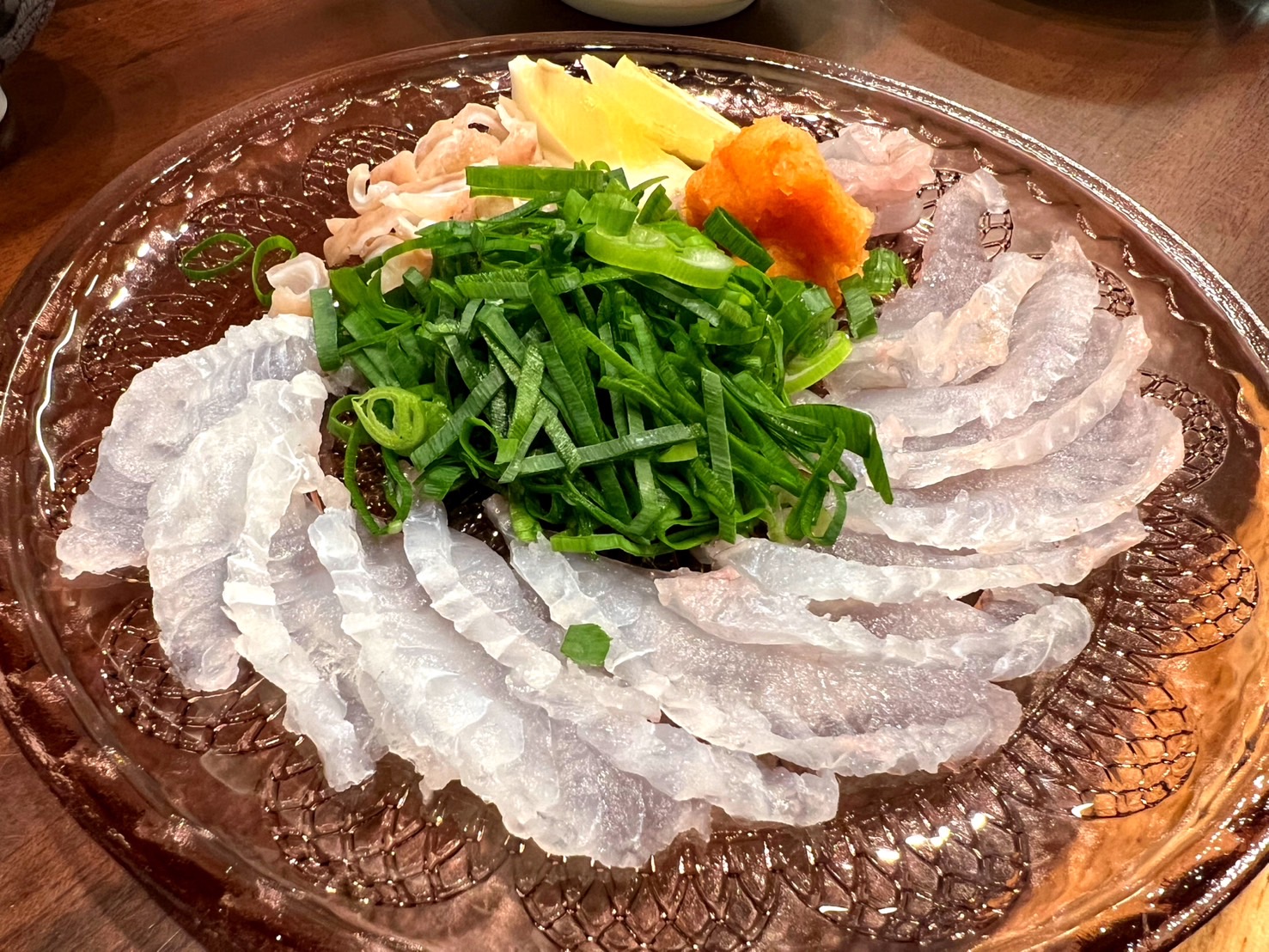 天然ヒラメ　刺身