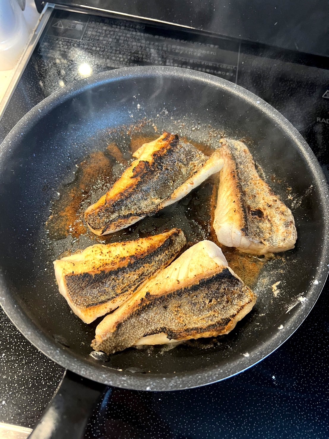 イシダイ料理　刺身：炙り：塩焼き：ソテー