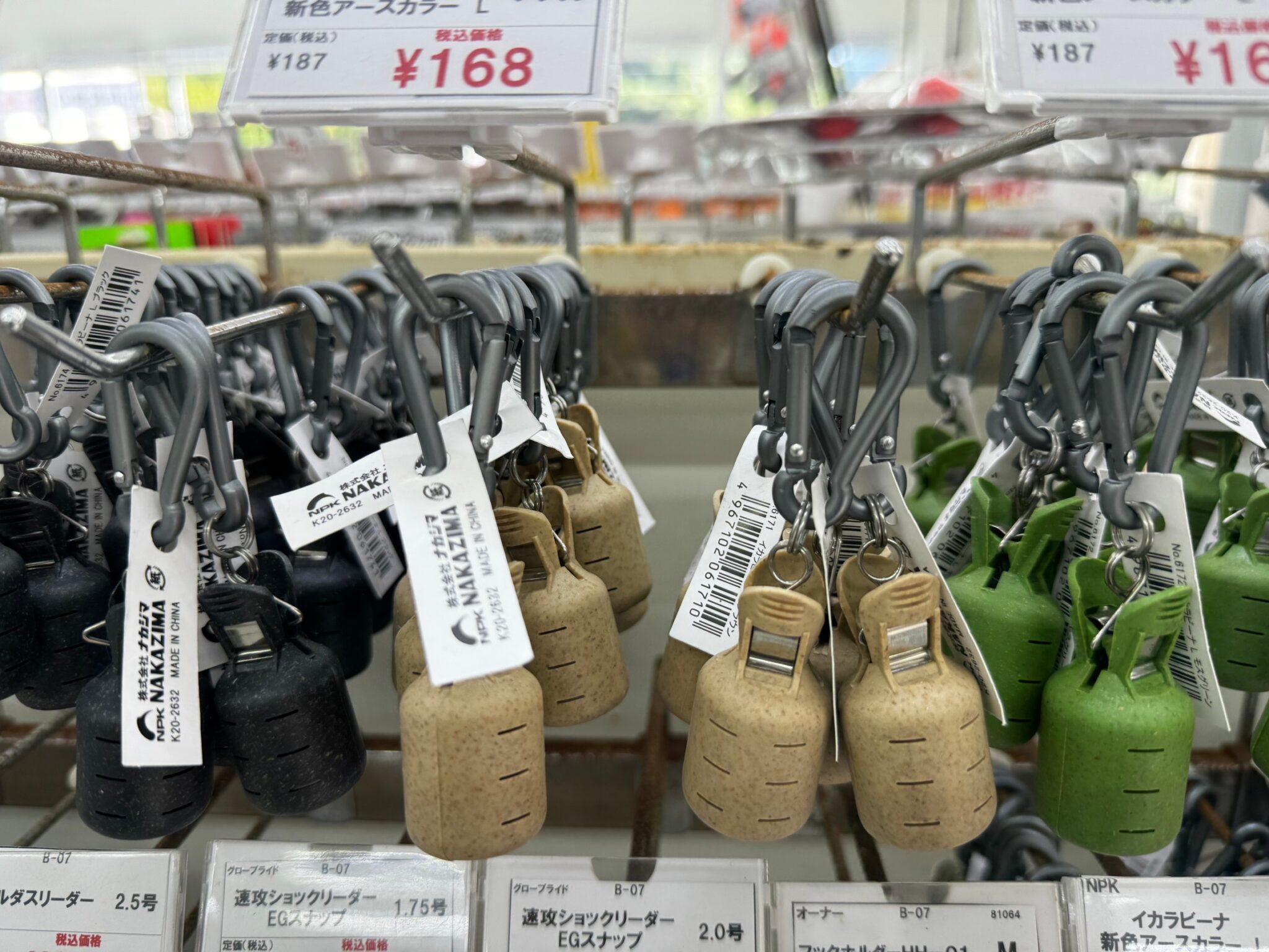 エギフックカバー、「イカナビーナ」。これは人気商品。釣太郎