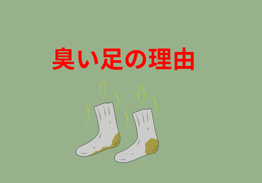 どうして足は臭くなるのか？釣太郎