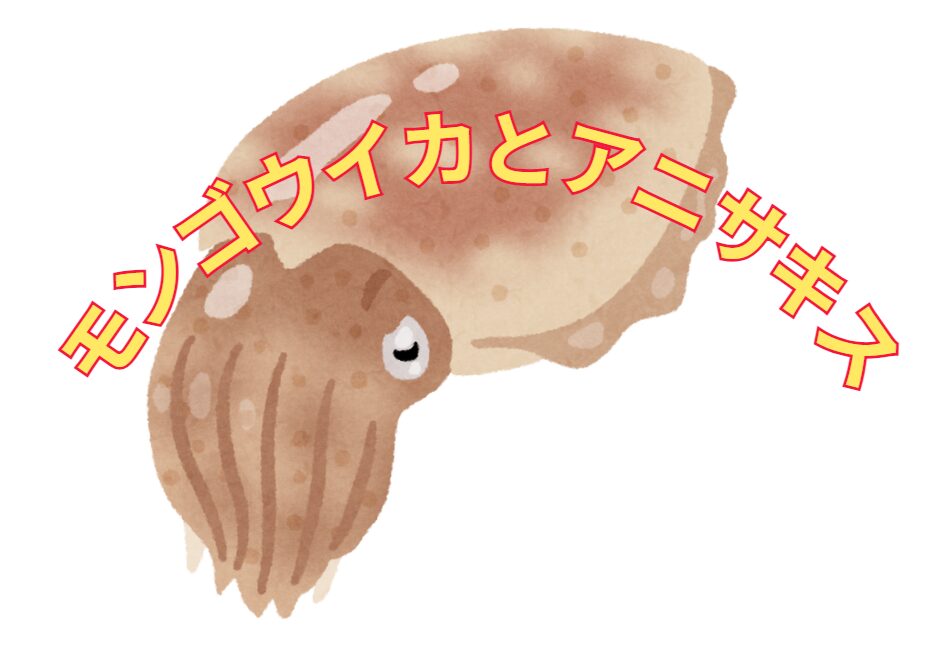 モンゴウイカにも寄生虫アニサキスが入っていることがある？釣太郎