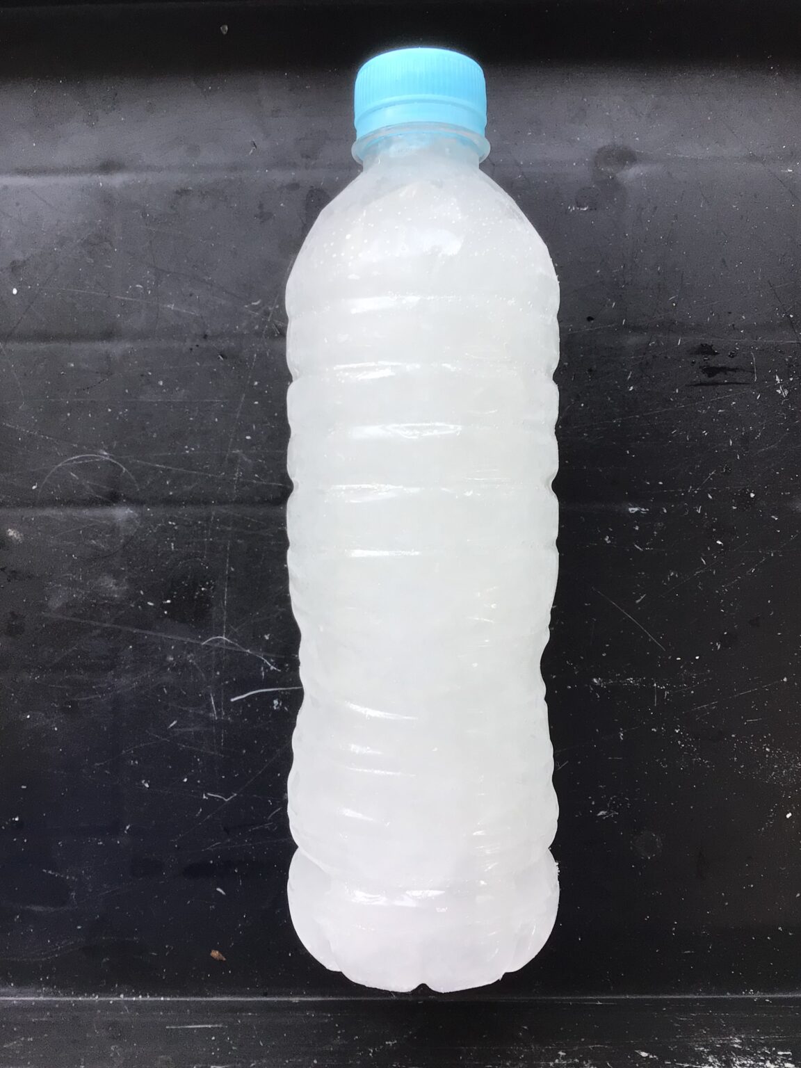 ペット氷の中身は海水。手軽でエコでリーズナブル。釣太郎