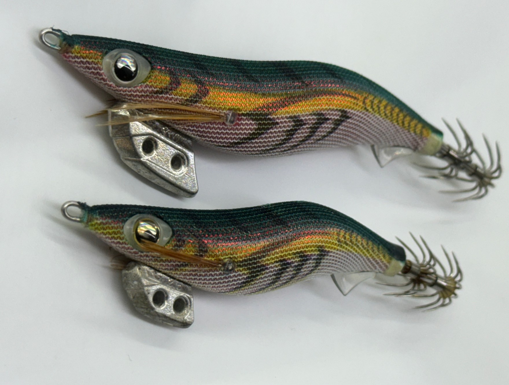 エギと言えば軍艦グリーンというほど有名ですが、つくりはれを更に上回るほど綺麗。ヤマシタが誇るだけのことはあります。釣太郎