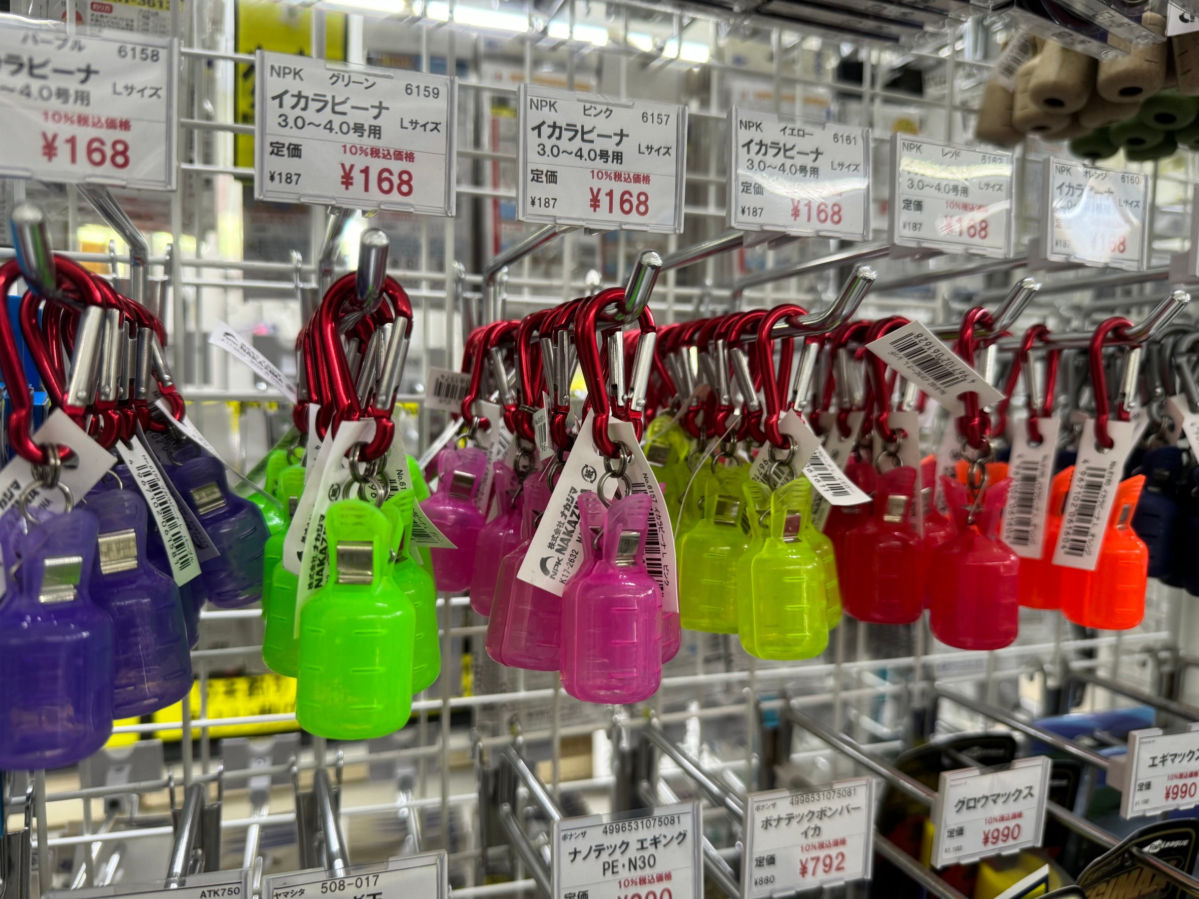 アオリイカ釣り絶好調。エギとともに売れているフックカバー。釣太郎