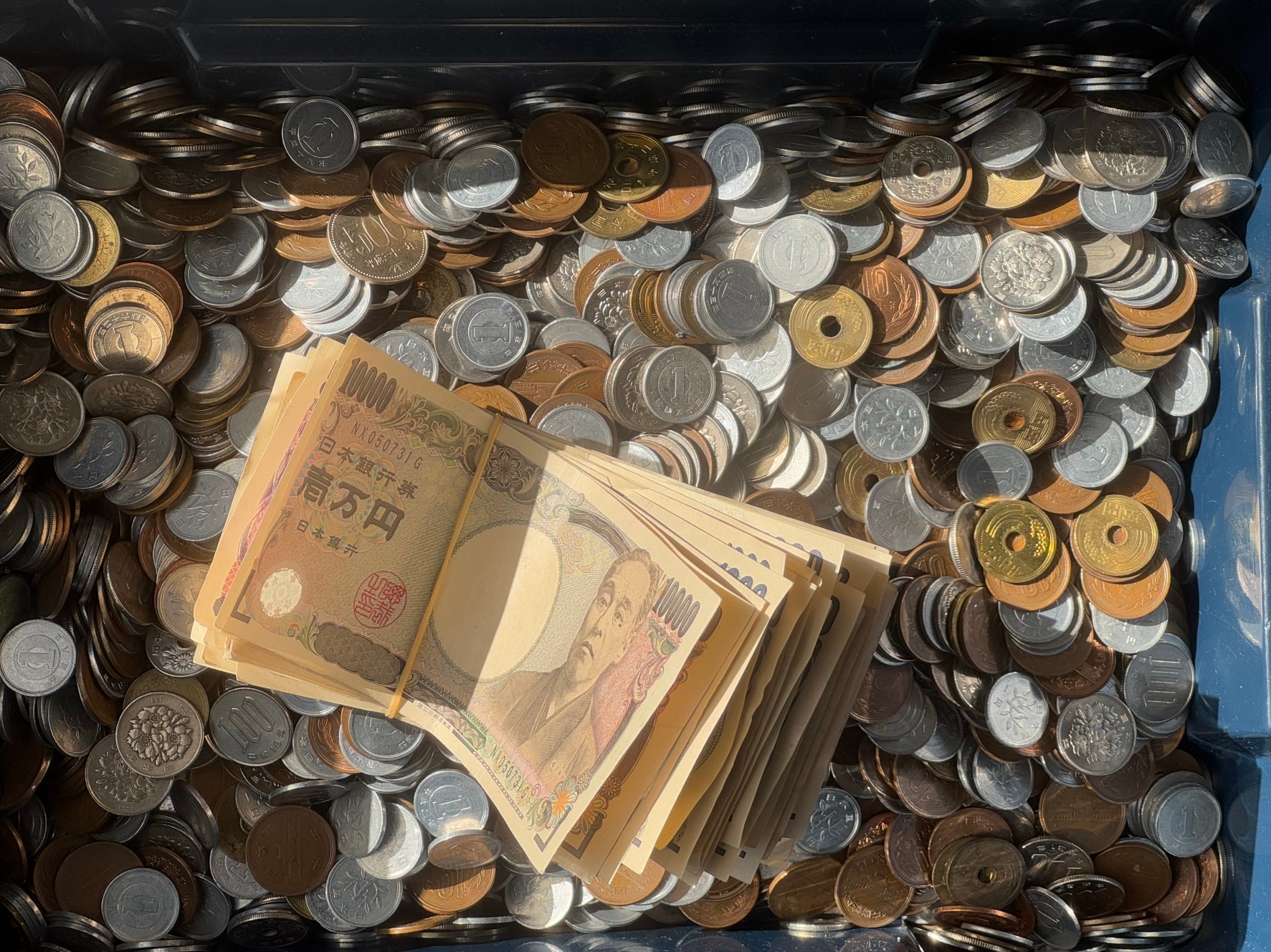 能登半島地震義援金、1年でこれだけ溜まりました。ご協力ありがとうございました。釣太郎