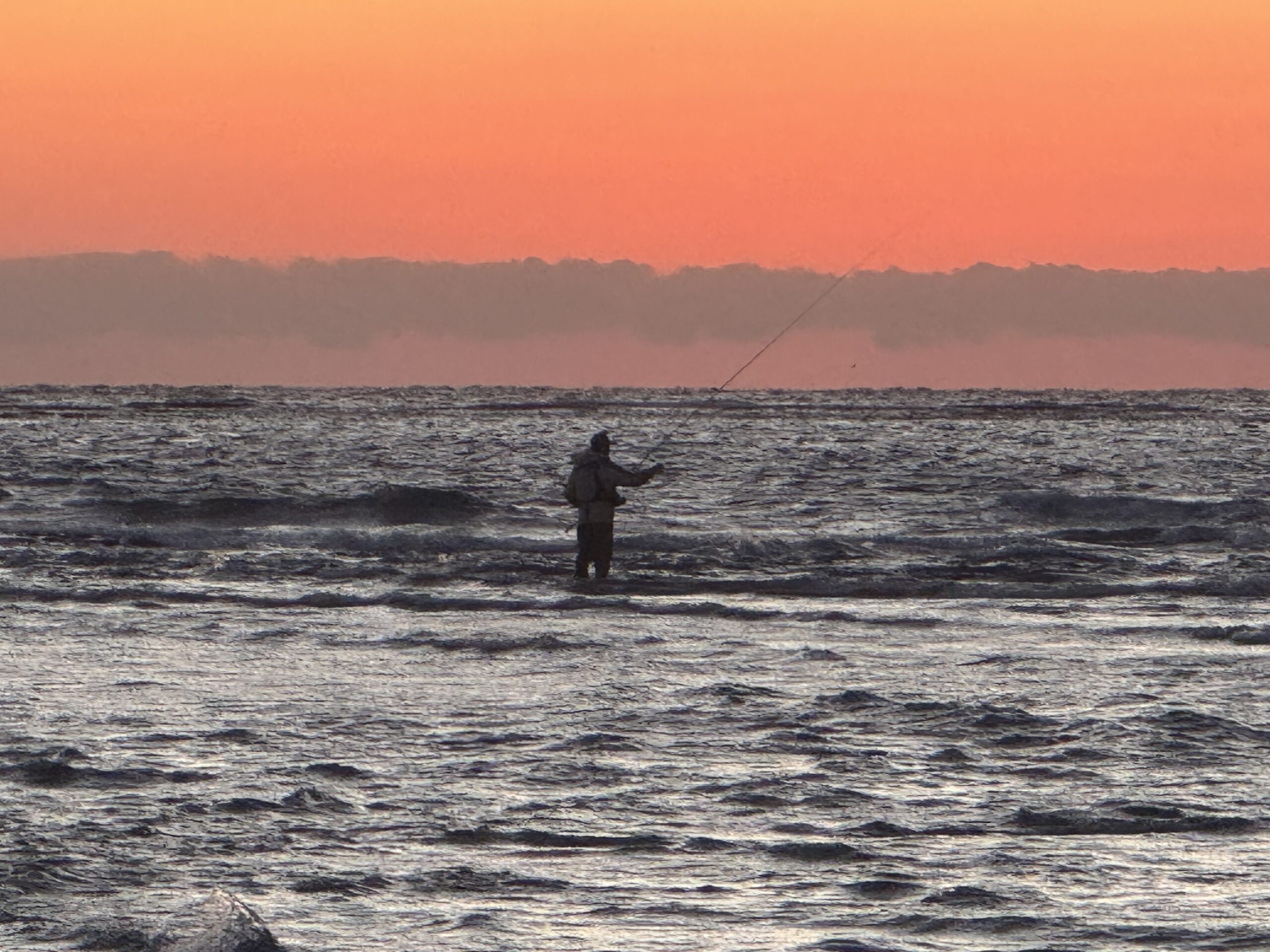 夕マズメは寒グレ売りのゴールデンタイム。釣太郎