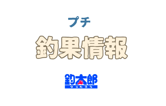 釣太郎のプチ釣果情報。