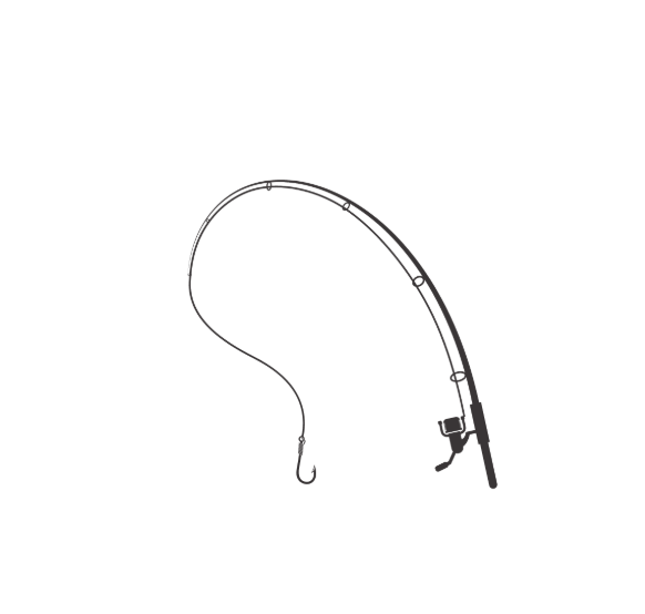 釣り竿には、ガイド付きと中通しがある。これらの特徴を初心者へご説明します。釣太郎