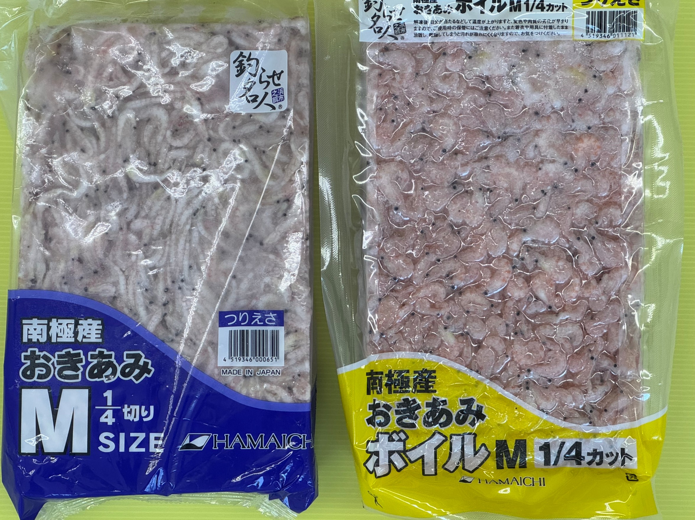 グレ釣り、オキアミは生とボイルどちらがいい？フカセ釣り初心者へご説明。釣太郎