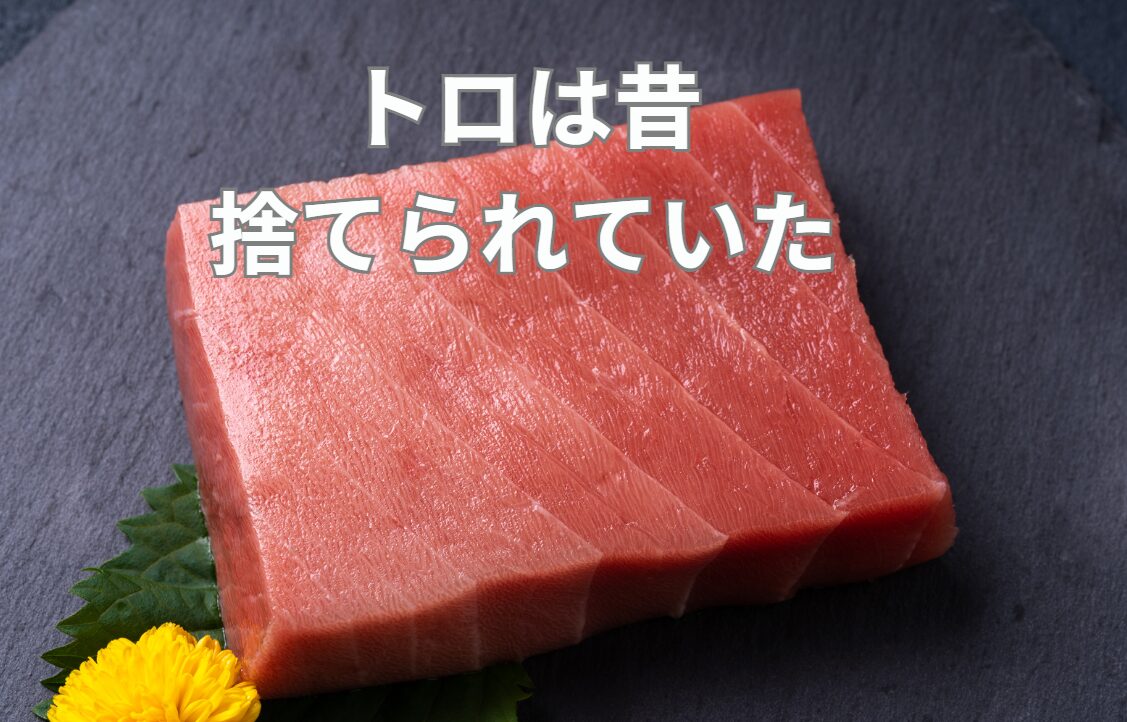 マグロのトロは昔捨てられていた。なぜ高級品に変わった？釣太郎
