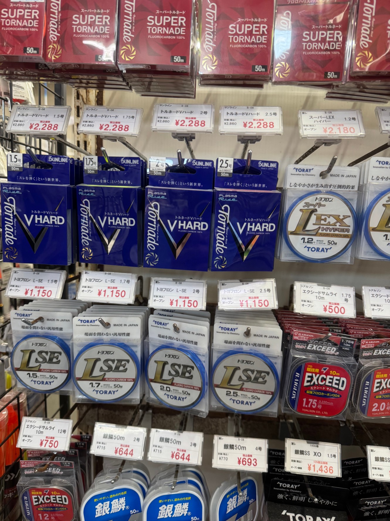 ハリスや道糸は、未使用でも経年劣化する。【海釣り入門】釣太郎