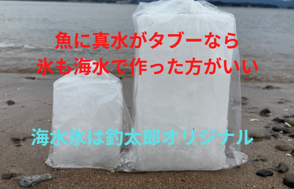魚の鮮度を守るために「海水氷」を使うべき理由！真水の氷は危険？釣太郎