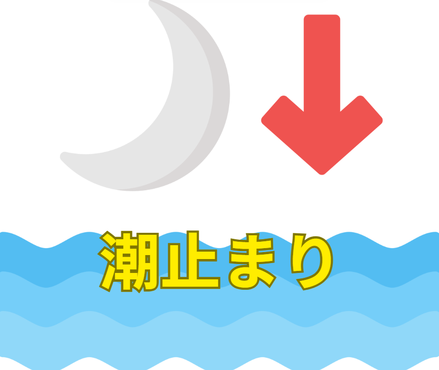 潮止まりとは?海釣り初心者にやさしく解説|釣れない時間帯の理由を知ろう。釣太郎