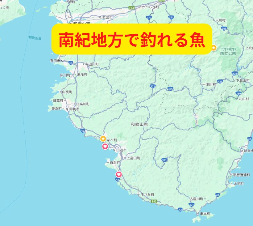 和歌山南紀地方は釣りのメッカ！どんな魚が釣れる？釣太郎