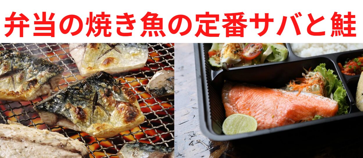 弁当の焼き魚の定番はサバと鮭。この理由説明。釣太郎