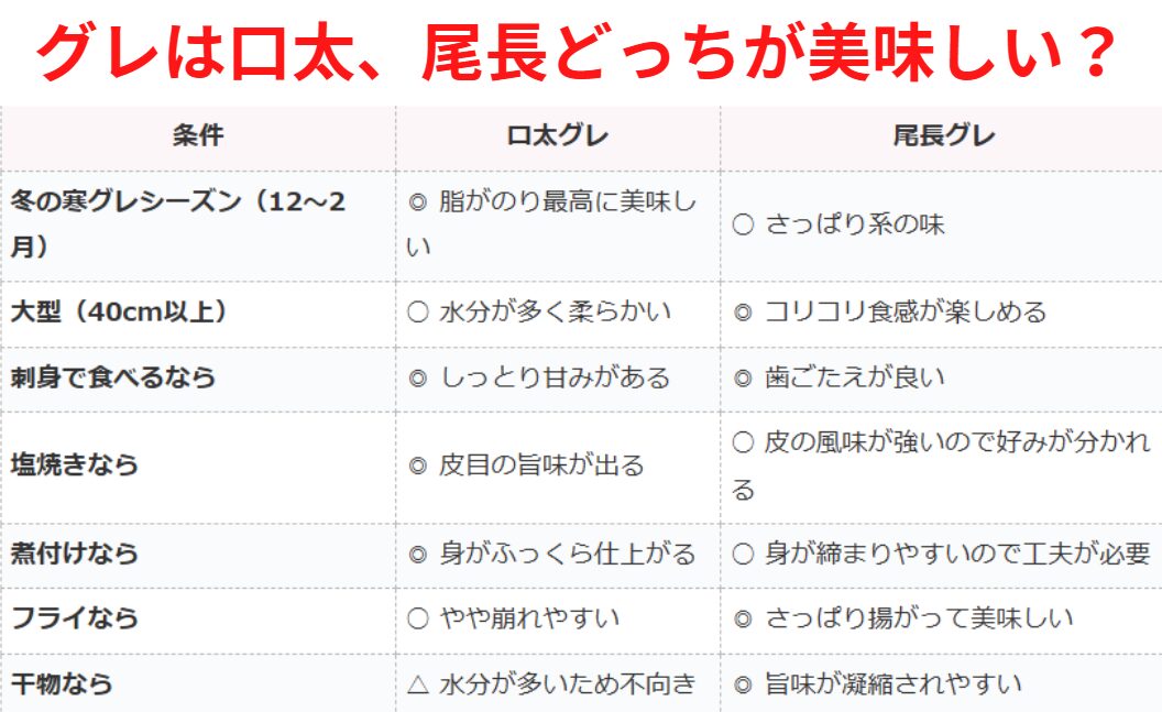 【口太グレ vs. 尾長グレ】どっちが美味しい？ フカセ釣り師のための徹底比較！釣太郎
