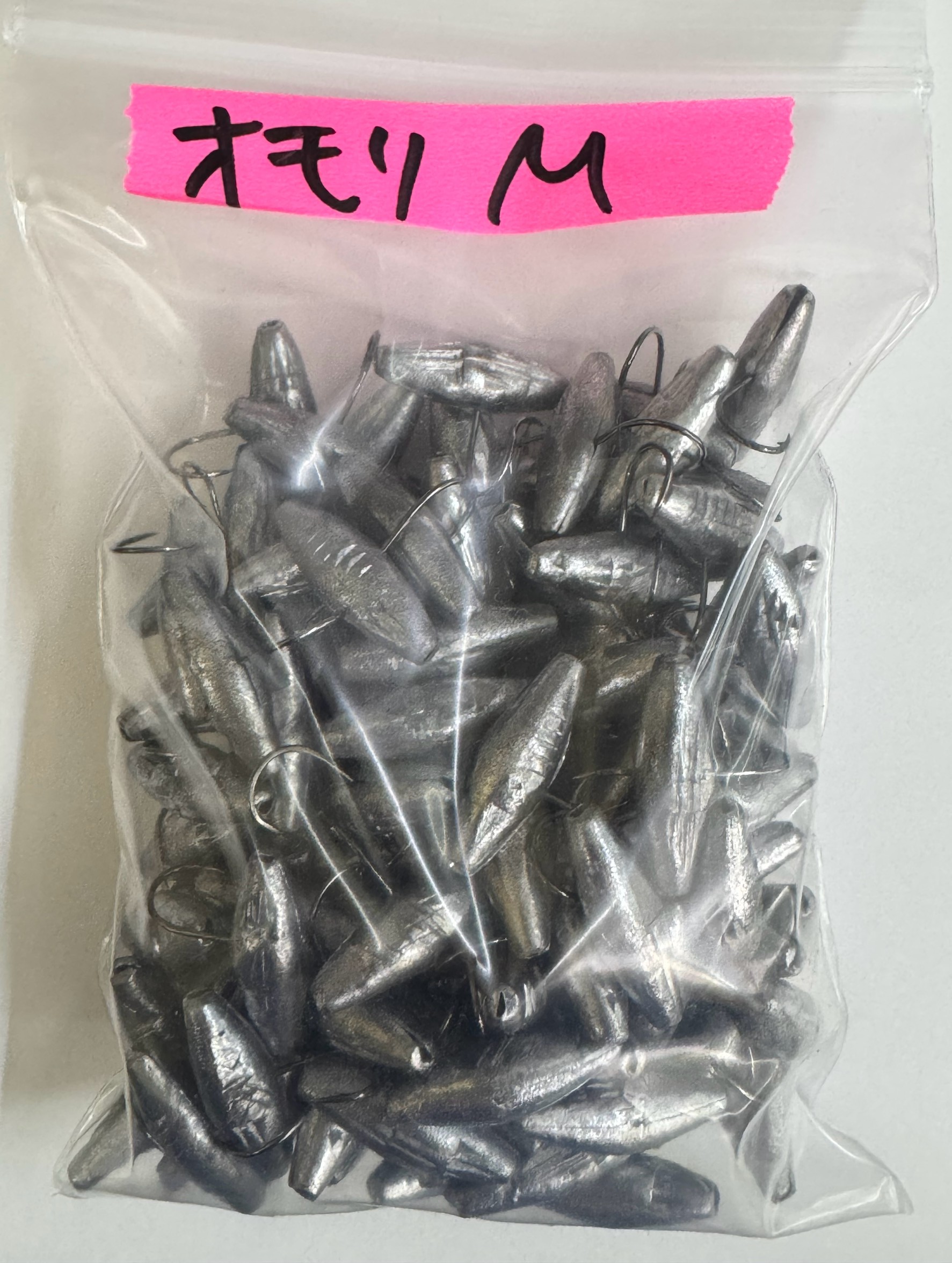 活アジをもぐさせる腹オモリ、ただいま製作中。釣太郎