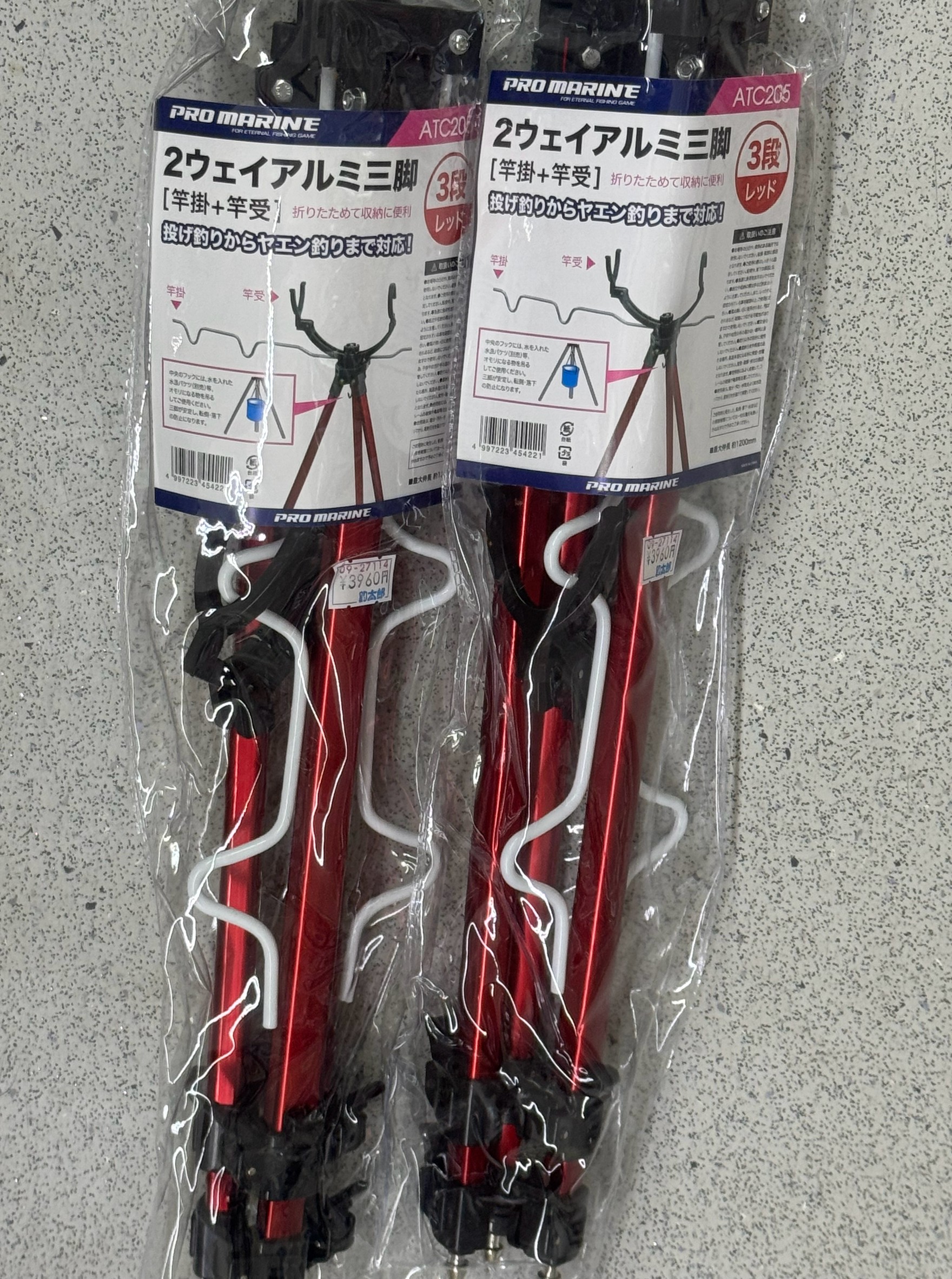 アオリイカ釣り堤防用三脚、売れています。釣太郎