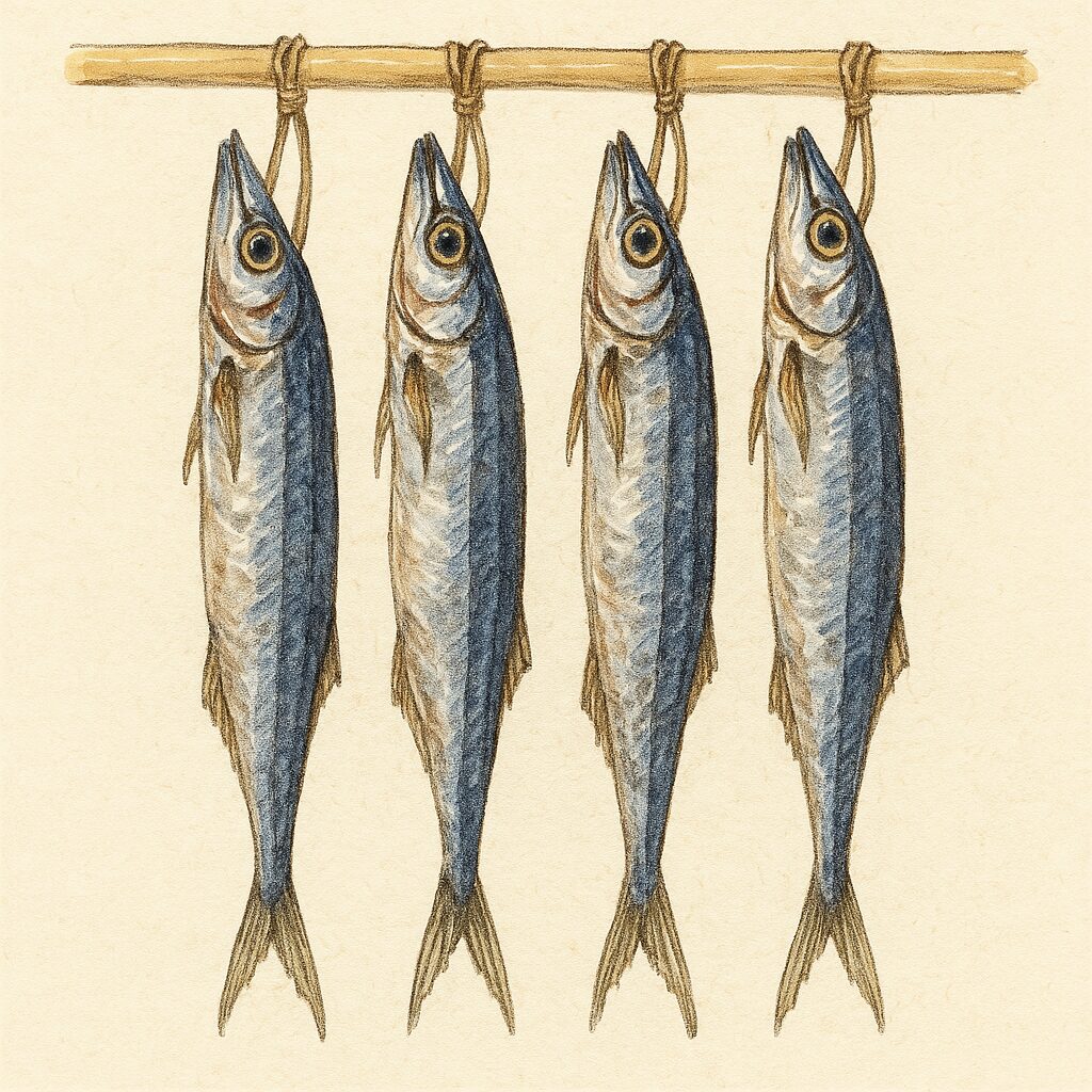 サンマ丸干し（干物）は南紀の特産品。起源は？なぜ？釣太郎
