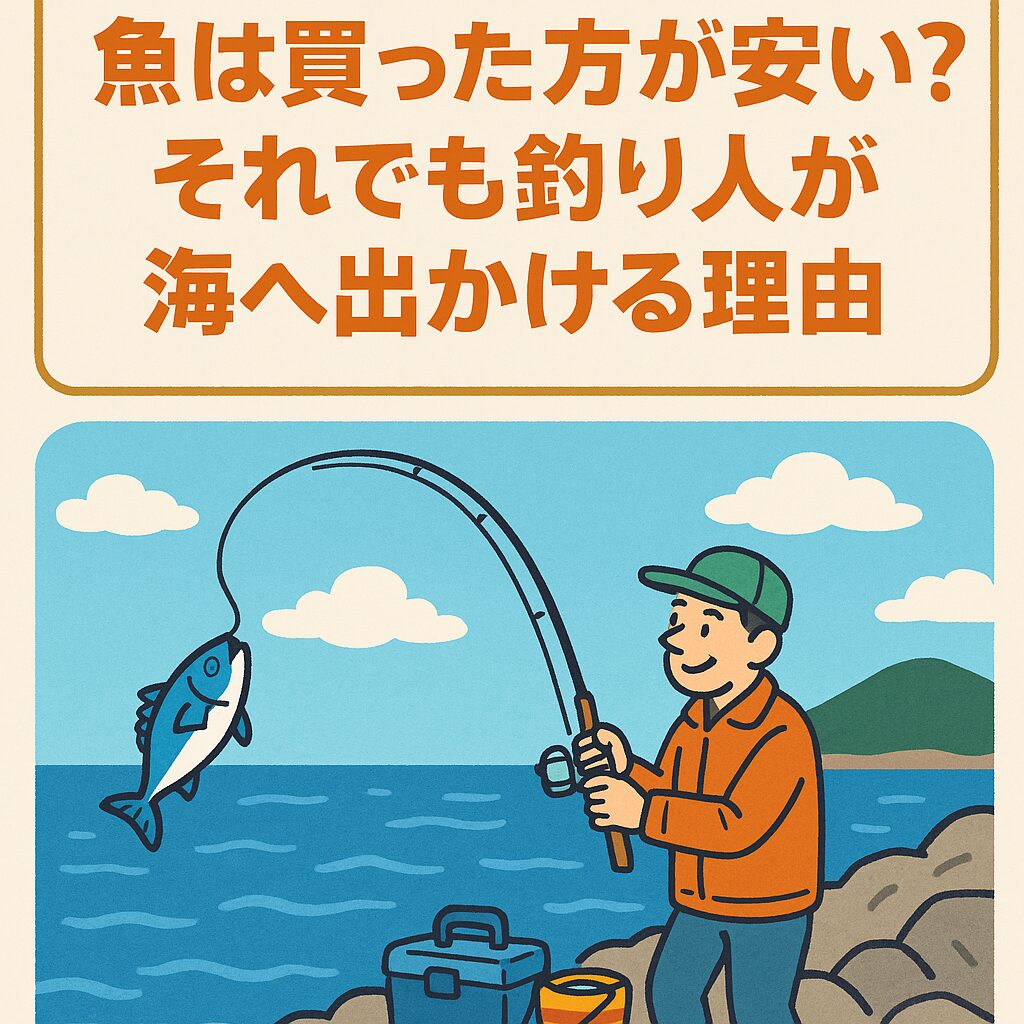 魚は買が方が安い？　それでも釣り人が海へ出かける理由。釣太郎