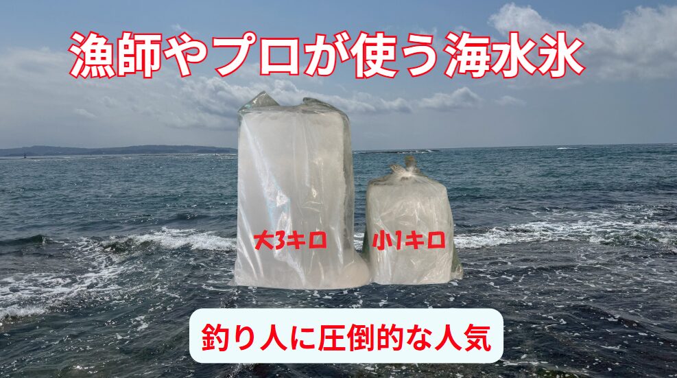 えっ、海水氷って何？」釣太郎だけが扱う極上冷却アイテム