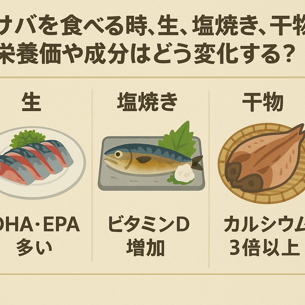 魚は刺身、塩焼き、干物で愛用分は変わる。サバを例に具体例説明。釣太郎