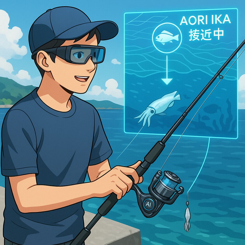 【近未来モデル】AI搭載のフィッシングタックル。釣太郎