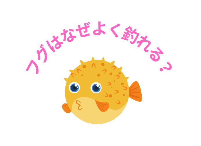 フグはなぜいつもよく釣れる?釣太郎