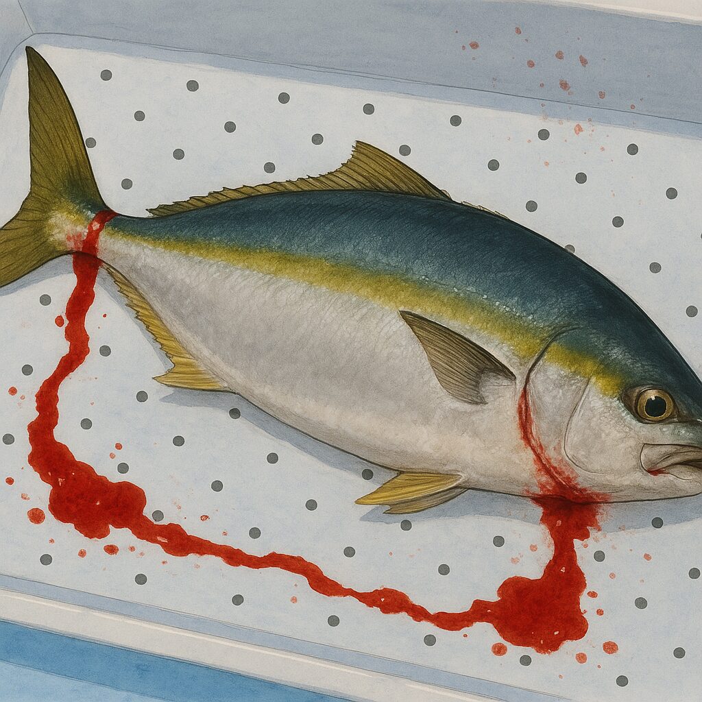 血抜きを完璧にすれば、魚の生臭さはどの程度軽減されるか？釣太郎