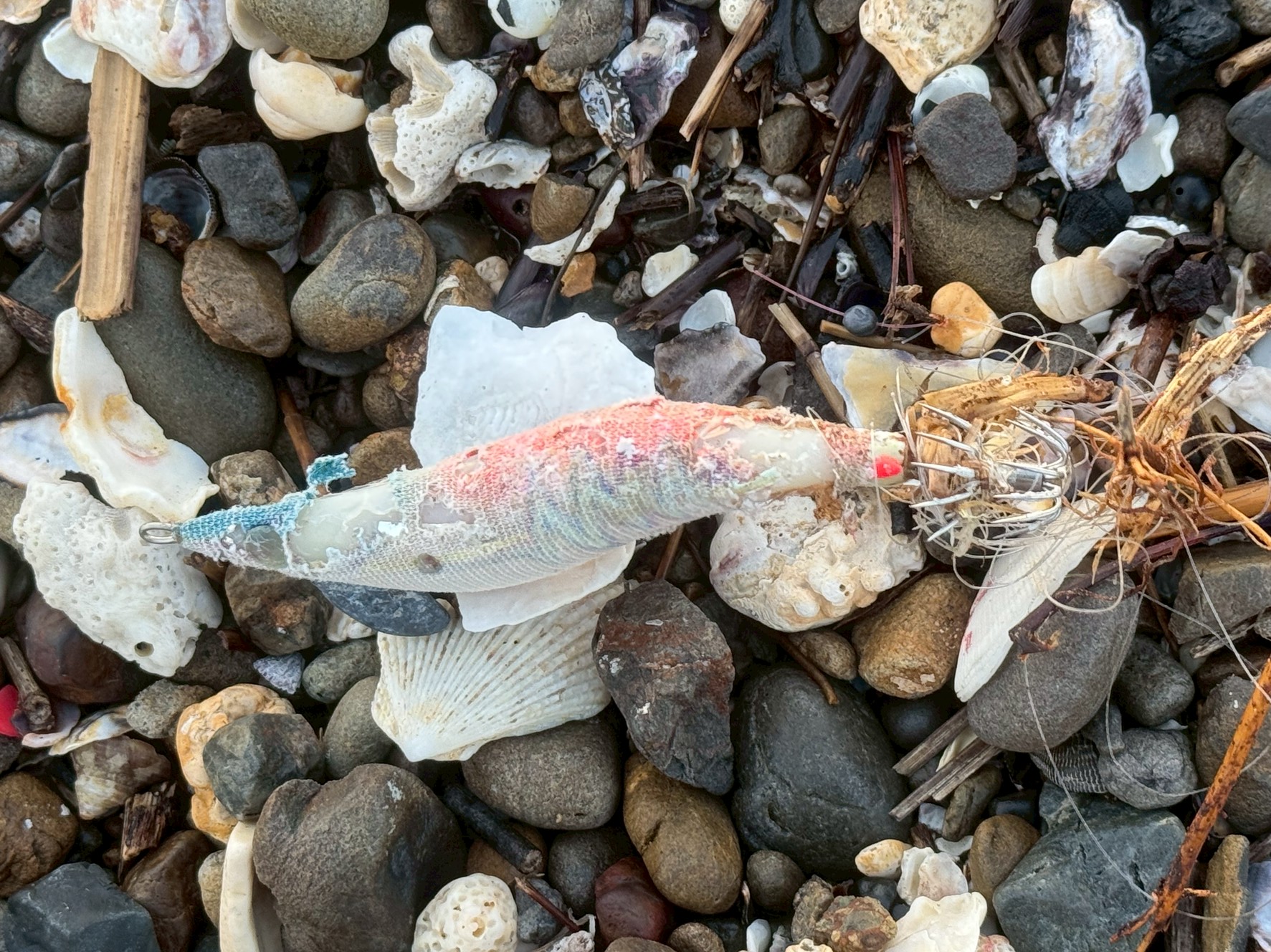 潮騒に還ったエギ ~あるエギの物語~。釣太郎