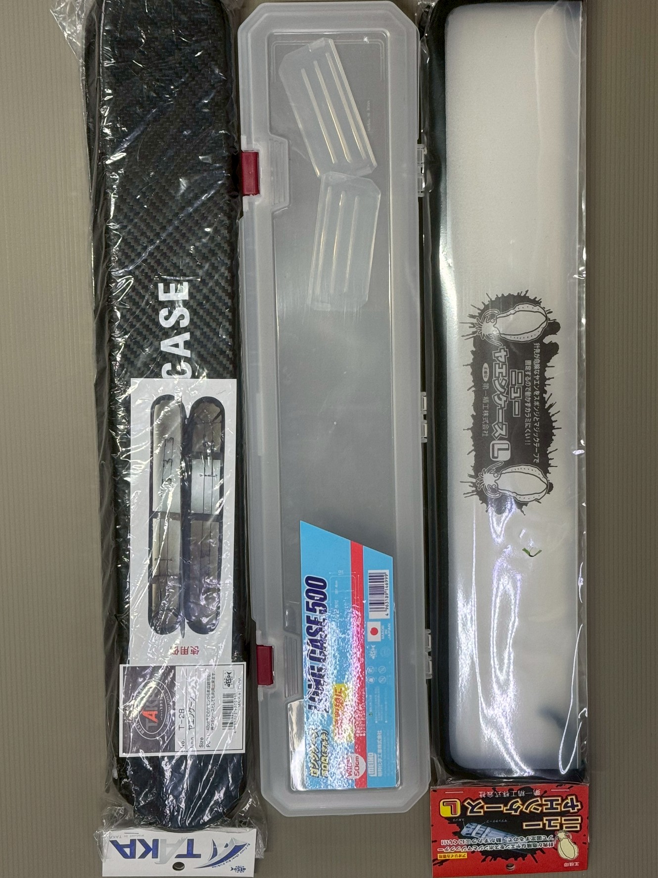 ヤエンケースがあれば、ばらつかずまとまるので、管理はとても楽。アオリイカ釣り小道具紹介。釣太郎