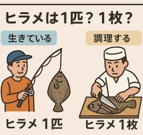 ヒラメは「1匹」じゃなく「1枚」?魚の数え方の理由をわかりやすく解説!釣太郎
