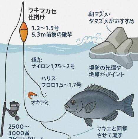 梅雨グレはこれからが本番!初心者も挑戦しやすい季節。釣太郎