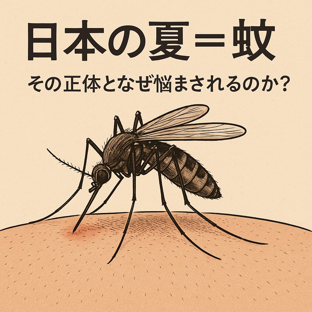 夜釣りと蚊の切っても切れない関係説明。釣太郎