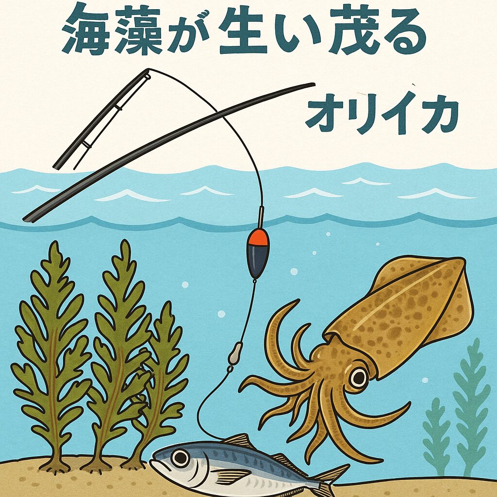 冷凍アジ×ウキ釣りは春の藻場に強い!釣太郎
