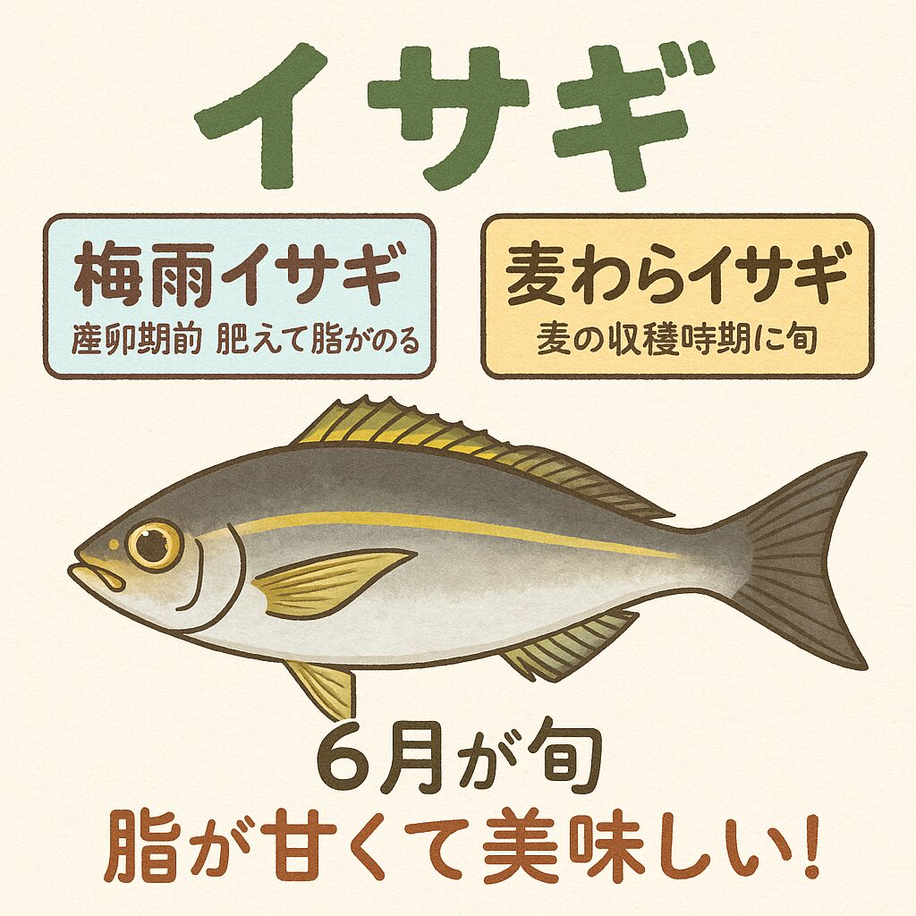 【梅雨イサギ・麦わらイサギ】初夏にこそ食べたい！脂のり抜群の絶品白身魚。釣太郎