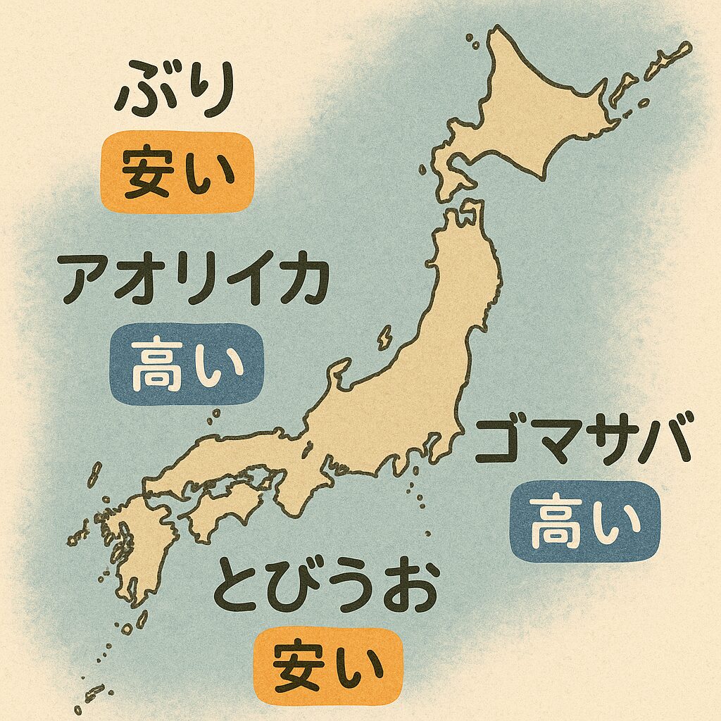 魚はなぜ地域で違う？ 捕れる魚・食べる魚・価格が変わる“地域性”の理由。釣太郎