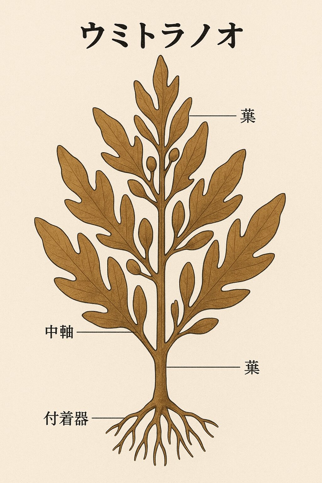 ウミトラノオは「見る・食べる・守る」価値のある海藻。釣太郎