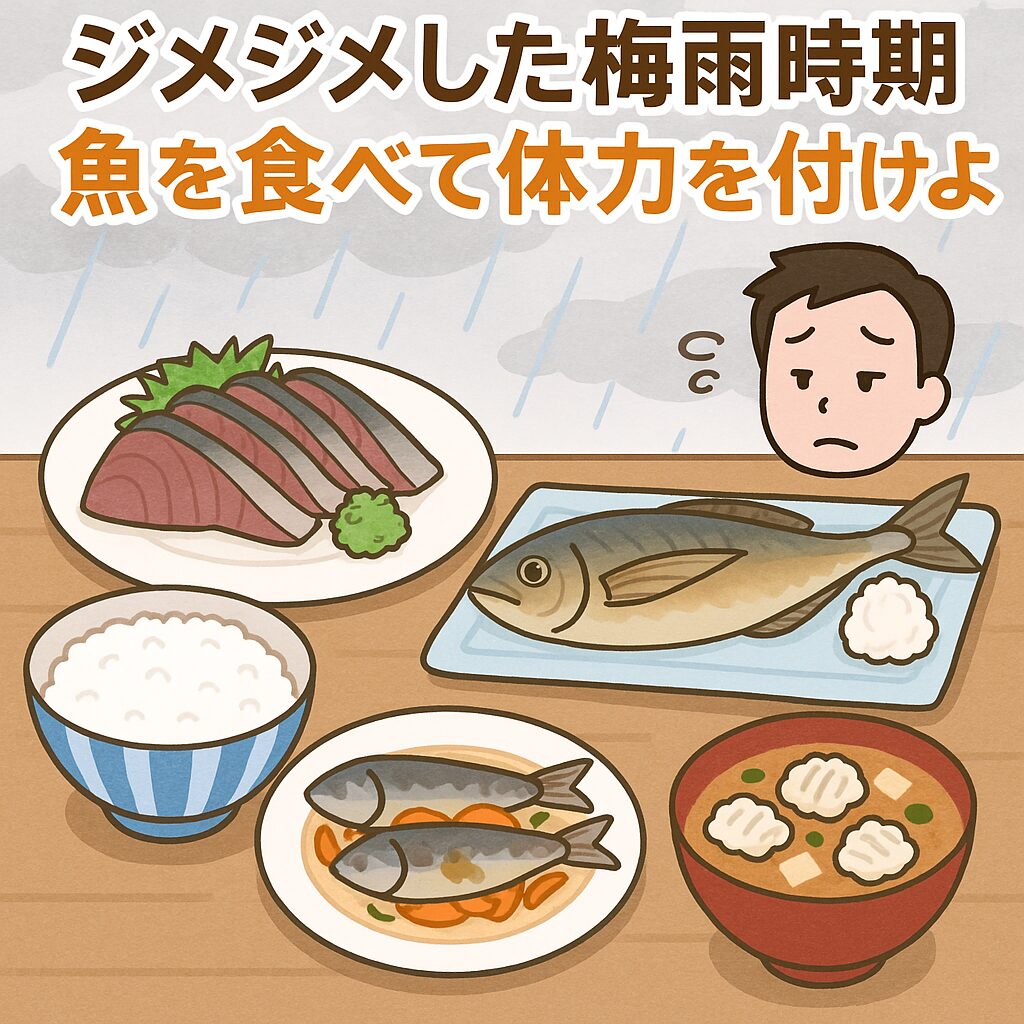 魚は“天然の栄養ドリンク”！梅雨にぴったりな3つの理由。釣太郎
