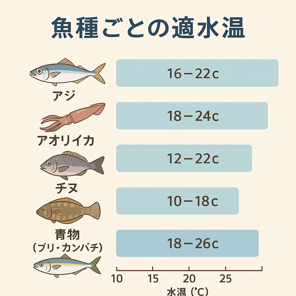 魚は「自分の快適な温度」をDNAレベルで知っている！釣果のカギはここが重要。釣太郎
