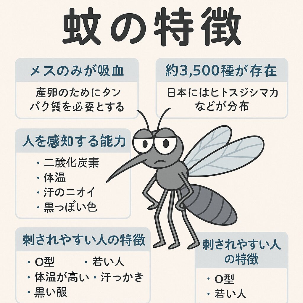 大嫌いな「蚊」──実はこんな特徴があった!釣太郎