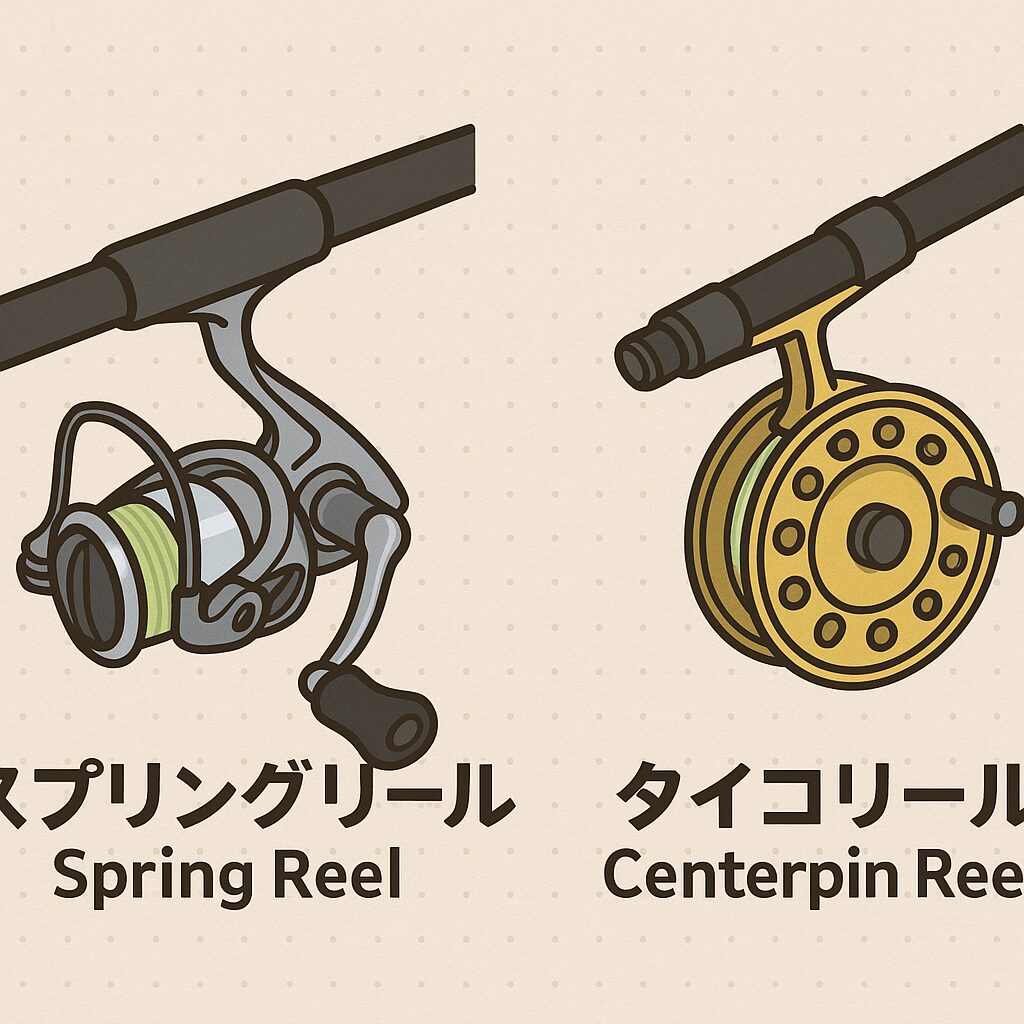 スプリングリールとタイコリールの違いとは？初心者必見！釣りリールの基礎知識。釣太郎