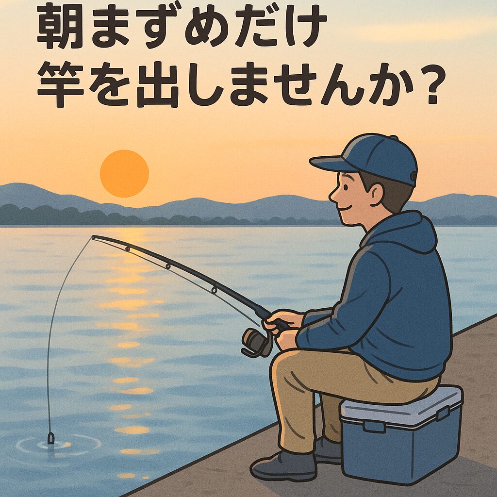 【朝だけ釣行のすすめ】猛暑を避けて「朝まずめ」で爽快リフレッシュ！短時間でも釣果アップ！釣太郎