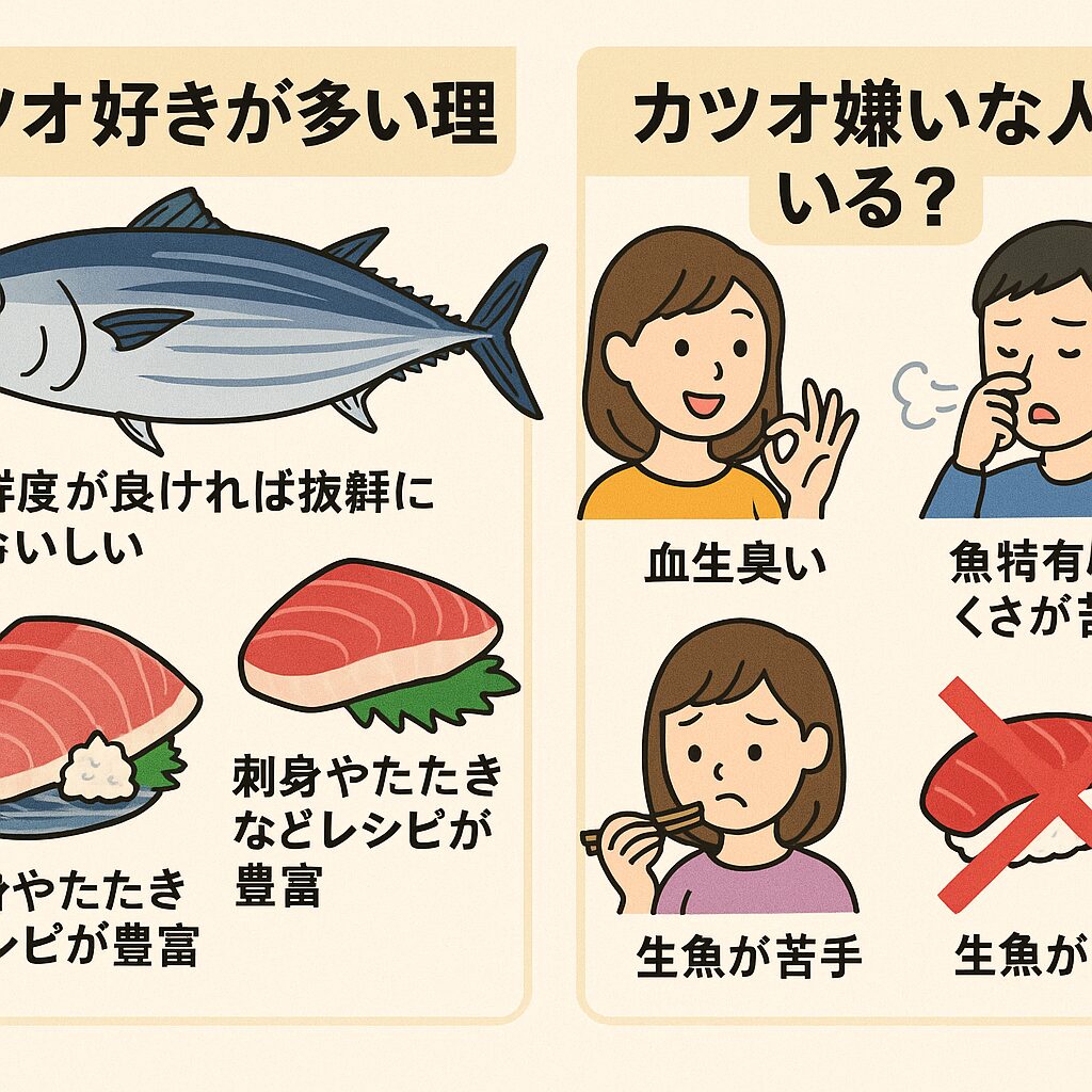 カツオは旨味・栄養・価格のバランスが取れた国民的魚。釣太郎
