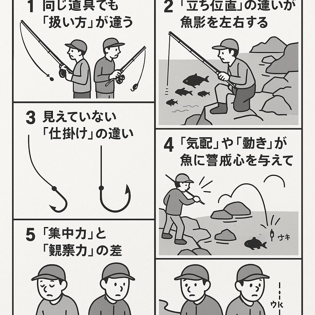 同じ道具・同じ場所なのに“俺だけボウズ”！？釣れない理由を徹底解説。釣太郎