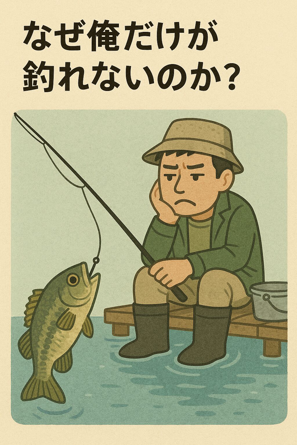 【Q&A形式】なぜ俺だけが釣れないのか? ~釣り人の悩みに答える実践アドバイス~釣太郎